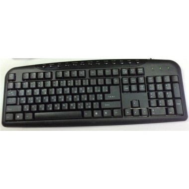 DR12	Tastiere Multimediali nera USB